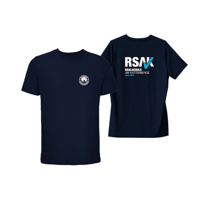 Dunkelblaues T-Shirt