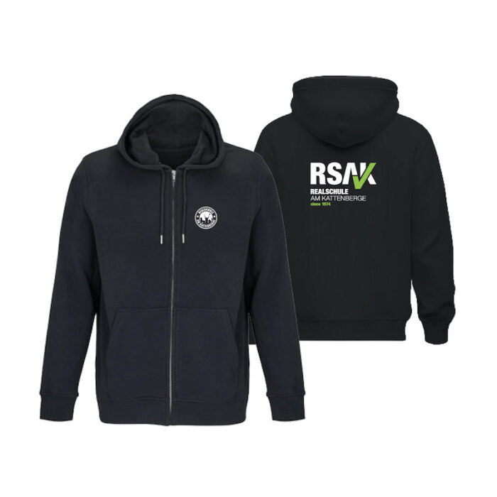 Schwarzer Hoodie