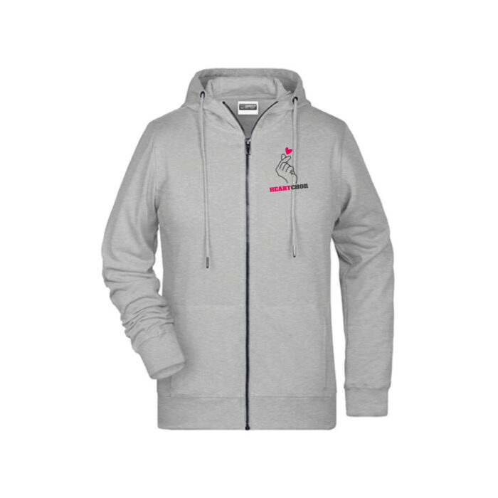 Heaven Can Wait - "HEARTCHOR" Zip-Hoodie Mens – Bild 9