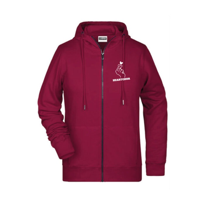 Heaven Can Wait - "HEARTCHOR" Zip-Hoodie Mens – Bild 5
