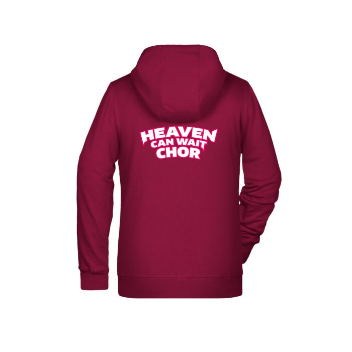 Heaven Can Wait - "HEARTCHOR" Zip-Hoodie Mens – Bild 6