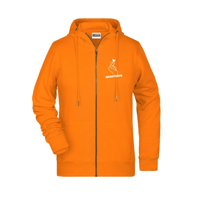 Heaven Can Wait - "HEARTCHOR" Zip-Hoodie Mens – Bild 3